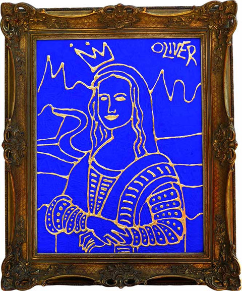 Mona Lisa - Leonardo da Vinci Reinterpretation - 50% off with code „xmas23“